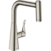 Смеситель hansgrohe Metris M71 для кухонной мойки под сталь 73800800