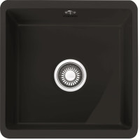 Кухонная мойка Franke Mythos KBK 110-40 (126.0380.352) керамическая - монтаж под столешницу - цвет Черный матовый