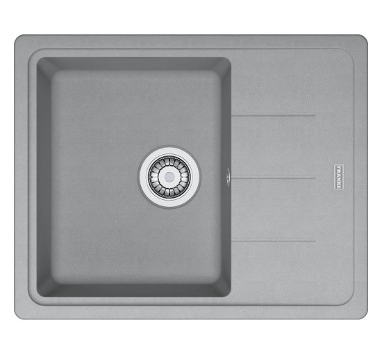 Кухонная мойка Franke Basis BFG 611-62 (114.0565.090) гранитная - врезная - оборотная - цвет Серый камень