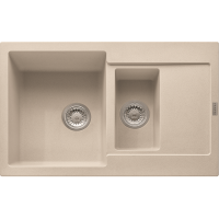 Кухонная мойка Franke Maris MRG 651-78 (114.0381.016) гранитная - врезная - оборотная - цвет Сахара