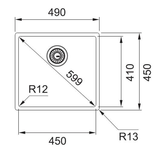 Кухонна мийка Franke Box BXX 210 / 110-45 (127.0369.250) нержавіюча сталь - монтаж врізний, у рівень або під стільницю - полірована