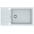 Кухонная мойка Franke Sirius SID 611-78 XL Slim (114.0497.982) из тектонайта - врезная - оборотная - цвет Белый (2 отверстия)