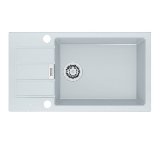 Кухонная мойка Franke Sirius SID 611-78 XL Slim (114.0497.982) из тектонайта - врезная - оборотная - цвет Белый (2 отверстия)