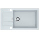Кухонная мойка Franke Sirius SID 611-78 XL Slim (114.0497.982) из тектонайта - врезная - оборотная - цвет Белый (2 отверстия)