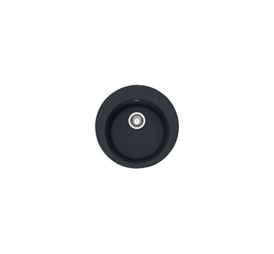 Кухонная мойка Franke RONDA ROG 610-41 оникс 510x510 (114.0381.019)