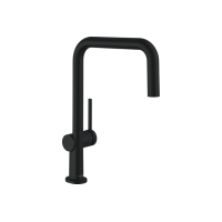 Смеситель Hansgrohe Talis M54 U 220 кухонный Matt Black (72806670)