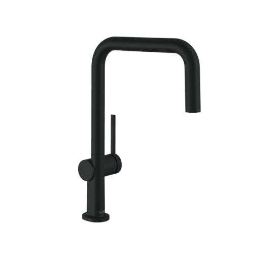 Смеситель Hansgrohe Talis M54 U 220 кухонный Matt Black (72806670)