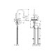 Змішувач Hansgrohe Aquno Select M81 170 3jet кухонний з витяжним виливом Sbox (73831670) Black Matt