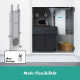 Смеситель для кухни с выдвижной воронкой HANSGROHE Talis M54&sBox сатин латунь 72801340