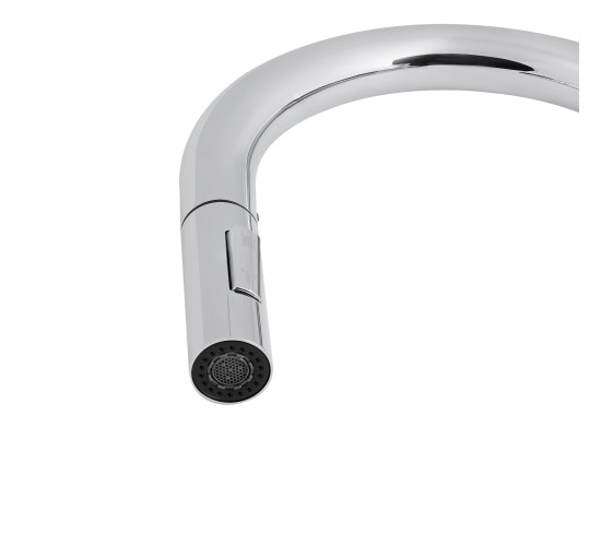 Змішувач для кухні Qtap Lenicka 9138103UC з висувним виливом