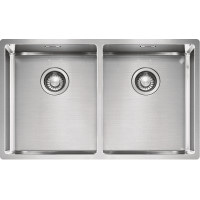 Кухонная мойка Franke Box BXX 220 / 120-34-34 (127.0370.188) нержавеющая сталь - монтаж врезной, в уровень либо под столешницу - полированная