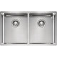 Кухонна мийка Franke Box BXX 220 / 120-34-34 (127.0370.188) нержавіюча сталь - монтаж врізний, у рівень або під стільницю - полірована