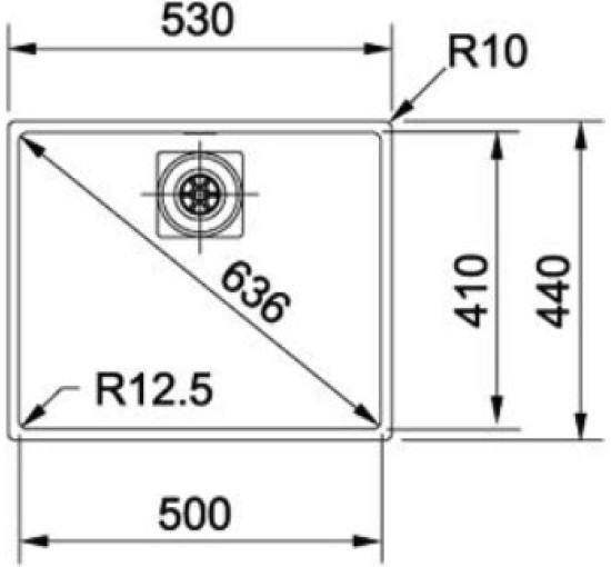 Кухонная мойка Franke Centinox CEX 610-50 / 210-50 (127.0187.266) нержавеющая сталь - монтаж врезной или в уровень со столешницей - полированная разделочная доска, сушилка и коландер в комплекте