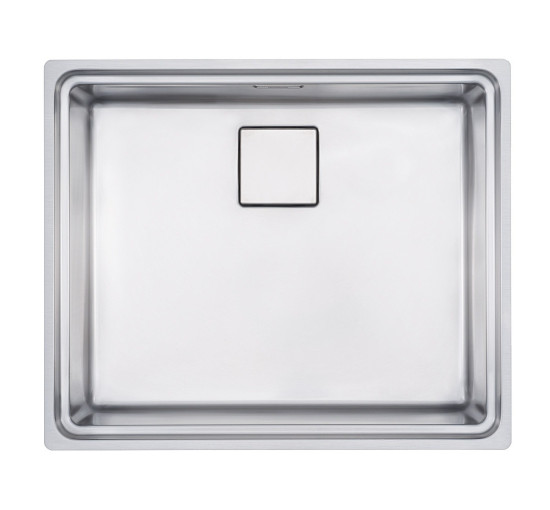 Кухонна мийка Franke Centinox CEX 610-50 / 210-50 (127.0187.266) нержавіюча сталь - монтаж врізний або у рівень зі стільницею - полірована обробна дошка, сушарка і коландер в комплекті