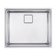 Кухонна мийка Franke Centinox CEX 610-50 / 210-50 (127.0187.266) нержавіюча сталь - монтаж врізний або у рівень зі стільницею - полірована обробна дошка, сушарка і коландер в комплекті