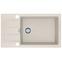 Кухонна мийка Franke Sirius SID 611-78 XL Slim (114.0497.983) з тектонайта - врізна - оборотна - колір Маскарпоне (2 отвори)