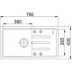 Кухонна мийка Franke MALTA BSG 611 - 78 шторм (114.0375.038)