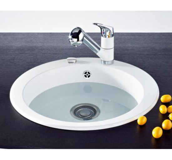 Кухонная мойка Franke RONDA ROG 610-41 белый 510x510 (114.0381.020)
