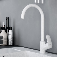 Змішувач для кухні, елегантний білий AM.PM F80E07133 Like