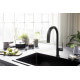 Смеситель Hansgrohe Aqittura M91 FilterSystem 210 1jet pull-out кухонный (76803670) Matt Black