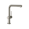 Смеситель Hansgrohe Talis M54 270 1jet кухонный с вытяжным изливом (72808800) Stainless Steel