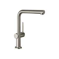 Змішувач Hansgrohe Talis M54 270 1jet кухонний з витяжним виливом (72808800) Stainless Steel