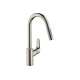 Змішувач Hansgrohe Focus 240 2jet для кухні з висувним виливом Stainless Steel (31815800)