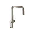 Смеситель Hansgrohe Talis M54 U 220 кухонный Stainless Steel (72806800)