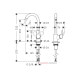 Смеситель Hansgrohe Logis 260 для кухни (71835000)
