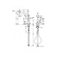 Смеситель Hansgrohe Talis M54 270 1jet кухонный с вытяжным изливом (72808800) Stainless Steel
