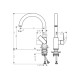 Змішувач Hansgrohe Vernis Shape 260 для кухні Matt Black (71871670)