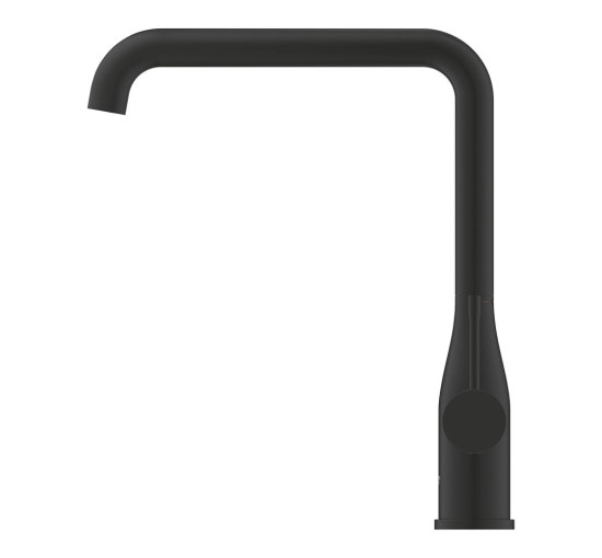Смеситель для кухни однорычажный GROHE Essence черный латунь 30505KF0