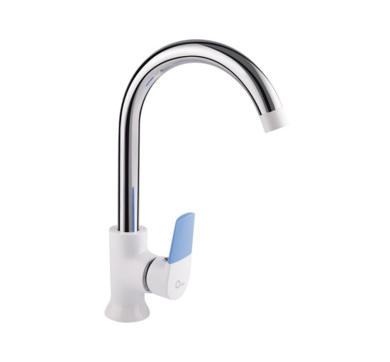 Змішувач для кухні Qtap Polaris WHI 007F