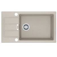 Кухонная мойка Franke Sirius SID 611-78 XL Slim (114.0497.981) из тектонайта - врезная - оборотная - цвет Сахара (2 отверстия)