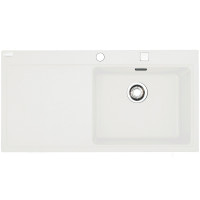 Кухонна мийка Franke Mythos MTG 611, крило зліва (114.0502.866) гранітна - врізна - колір Білий