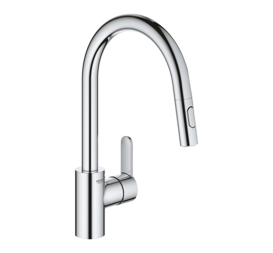 Смеситель для кухни с выдвижным изливом Grohe Eurostyle Cosmopolitan 31482003