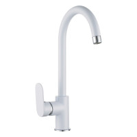 Смеситель для мойки Imprese Laska белый (55040W)