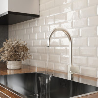 Змішувач для кухні з каналом для питної води, сатин AM.PM F8007711 Like