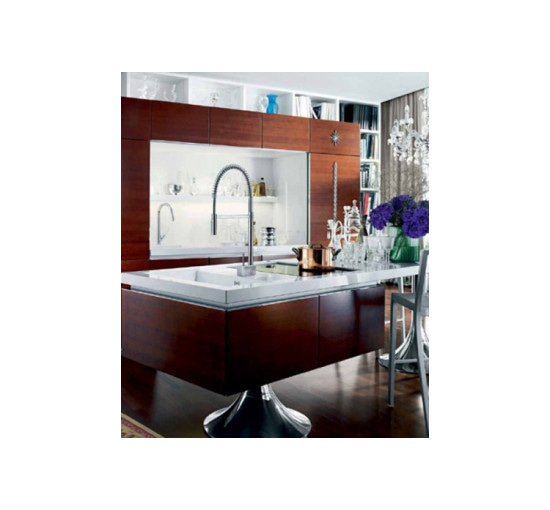 Смеситель Axor Starck 240 Semi-Pro для кухни (10820000) Chrome