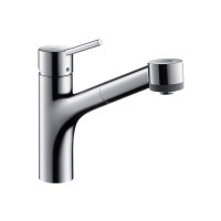 Змішувач Hansgrohe Talis S для кухні з витяжним душем (32841000)