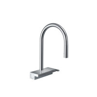Змішувач Hansgrohe Aquno Select M81 170 3jet кухонний з витяжним виливом Sbox (73831000)