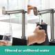 Смеситель для кухни с краном для фильтрованной воды HANSGROHE Aqittura M91 сатин латунь 76804800