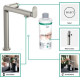 Смеситель для кухни с краном для фильтрованной воды HANSGROHE Aqittura M91 сатин латунь 76804800