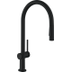 Змішувач hansgrohe Talis M54 для кухонної мийки з висувним душем, чорний матовий 72842670