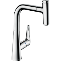 Смеситель hansgrohe Talis Select M51 для кухонной мойки, хром 73852000