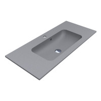 Умывальник Miraggio DELLA 1000 MIRASTONE GRAY