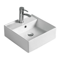 Раковина на столешницу VOLLE 40,5x40,5x150 белый матовый (13-01M-102)