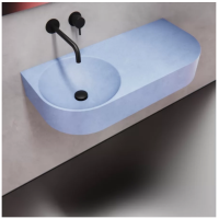 Умывальник из голубого бетона 900S