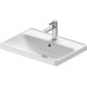 Умывальник встроенный Duravit D-NEO сверху 60х44 см с отверстием под смеситель (0357600027)