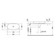 Умывальник на столешницу Duravit LUV 80x40 см (0379800000) белый